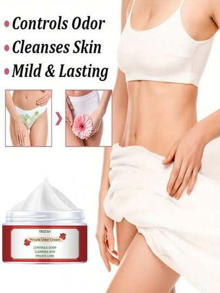 كريم مزيل عرق للنساء بعطر الورد - يمنح إحساسًا بالنضارة والثقة بالنفس على المدى الطويل، له تأثير على التحكم في العرق