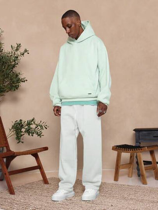 SUMWON بلوفر مبطن مريح لاستخدامات المنزل، ملابس مريحة ذات جيب كنغر كاجوال وملابس رياضية عادية، ملابس مريحة للكافة المواسم بتصميم مبالغ بالحجم