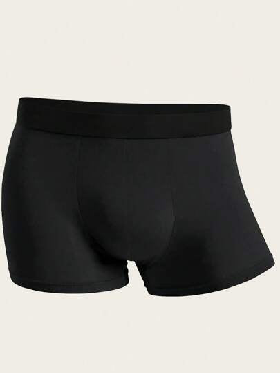 سراويل داخلية رياضية مناسبة للرجال بخصر مرن وتهوية جيدة مقاس من S إلى XXXXL بحجم عادي أو كبير - 7 أزواج