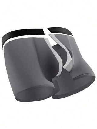 سراويل داخلية رياضية مناسبة للرجال بخصر مرن وتهوية جيدة مقاس من S إلى XXXXL بحجم عادي أو كبير - 7 أزواج