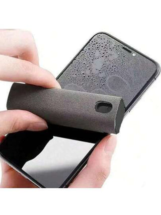 مجموعة رذاذ تنظيف الشاشة من الألياف الدقيقة 2 في 1، تأتي مع قطعة قماش من الألياف الدقيقة لمسح الهاتف المحمول، قطعة قماش تنظيف النظارات، أداة تنظيف الهاتف المحمول، مناسبة للهواتف المحمولة، الأجهزة اللوحية، الكمبيوترات