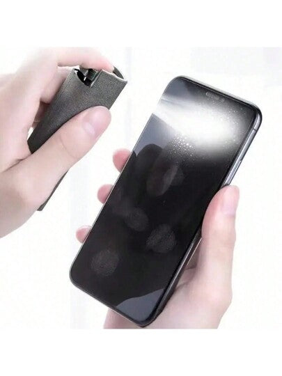 مجموعة رذاذ تنظيف الشاشة من الألياف الدقيقة 2 في 1، تأتي مع قطعة قماش من الألياف الدقيقة لمسح الهاتف المحمول، قطعة قماش تنظيف النظارات، أداة تنظيف الهاتف المحمول، مناسبة للهواتف المحمولة، الأجهزة اللوحية، الكمبيوترات