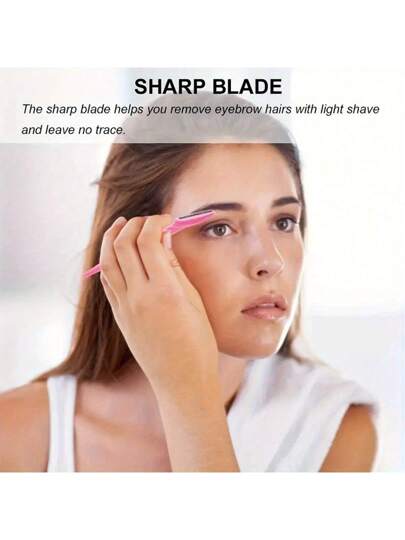 30 شريحة ماكينة حلاقة متعددة الأغراض - مجموعة أدوات تنظيف الوجه من الفولاذ المقاوم للصدأ للنساء والرجال - للحية والشارب وتصفيف الحواجب - خالية من البطاريات ، بتغطية دقيقة ، بدون رائحة مع أغطية واقية ، إزالة الشعر ، إزالة شعر الوجه ، ماكينة حلاقة ،...