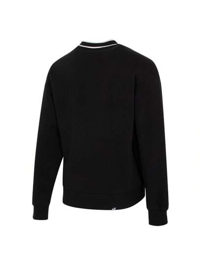 Puma جاكيت جاكيت رياضي بناتي موديل (682179-01) بفتحات في المنتصف، قطن مريح وفضفاض