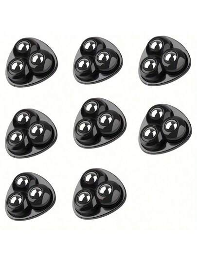 أثاث مكتبي 4/8 عجلات عامة ثقيلة الاستخدام ، دوران 360 درجة، منزلقات لأثاث المكاتب والتعليم ،عجلات لاصقة لأدراج التخزين السفلية والأصص والأثاث والسلال القمامة وطاولات القهوة! عجلات حمراء صغيرة 5 سم لعربات الأثاث وأرفف العرض وما إلى ذلك