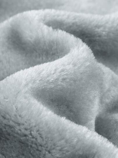 Manfinity Homme جاكيت مبطنة بالحرارة مزودة بسحاب للرجال بقصة فضفاضة مع كابوشون