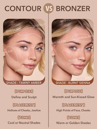 SHEGLAM كونتور سائل Sun Sculpt-كونتور سائل من شراب القيقب غير دهني، برونزر طبيعي يدوم طويلاً، كونتور خفيف الوزن عيد الأب التخرج عيد الميلاد العطلة الربيع الصيف Y2K فاخر أزياء مكياج مستحضرات التجميل حفل شاطئ سفر تخييم في الهواء الطلق المدرسة الحرم...