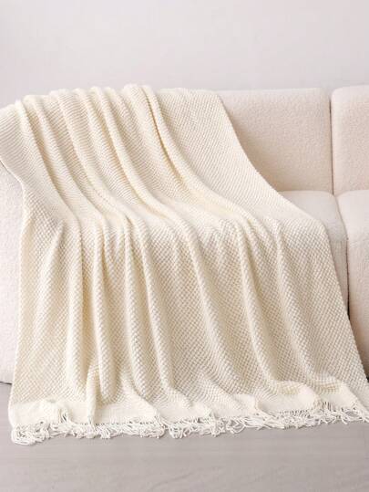 قطعة واحدة موحد اللون بطانية محبوكة , أسلوب الشمال أكريليك شكل المستطيل مكتب خذ قيلولة اريكة بطانية , بطانية محبوكة بطانية , شال , غطاء , غطاء سرير , سرير ذيل بطانية