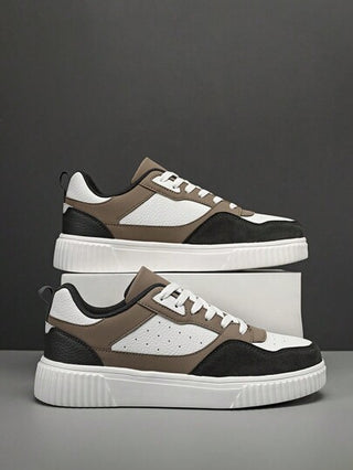 أحذية رياضية للرجال، أحذية تزلج خارجية ذات رباط منخفض الأعلى، أحذية كاجوال مسطحة منسوجة، مناسبة لأنشطة خارجية متنوعة، الخروج، تزلج، الجري وغير ذلك