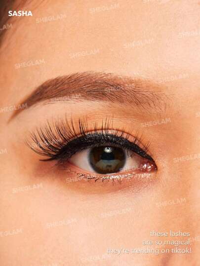 SHEGLAM رموش صناعية طبيعية من Girl Next Door-3 أزواج من الرموش الصناعية الطويلة جدًا الطبيعية خفيفة الوزن مريحة مدببة ممتلئة أطول وأكثر سمكًا رموش صناعية اصطناعية يمكنك صنعها بنفسك رموش صناعية عيد الأب التخرج عيد الميلاد العطلة الربيع الصيف Y2K فاخر...