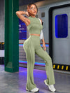 Streetz SHEIN Sport مجموعة رياضة نسائية سبور مريحة وجريئة، ملابس نسائية طقم وضيق مكون من سروال وصدرية