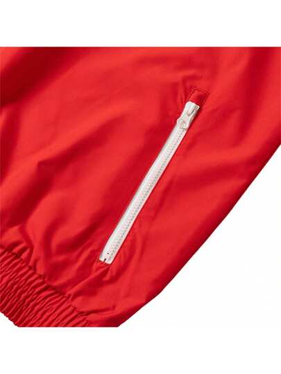 Puma جاكيت تراكي مُنسوجة ، 'متحدون في الحركة'، جاكيت رياضية كاجوال ذات نقوش ألوان متباينة للرجل والمرأة 629227-11