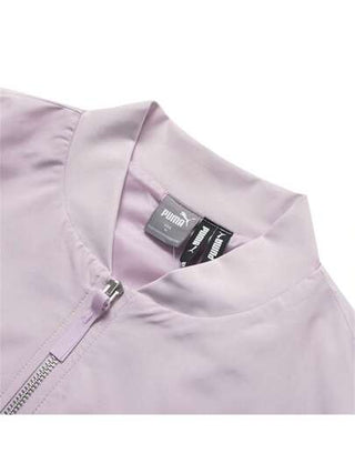 Puma معطف جاكيت بأكمام طويلة وياقة مرتخية للنساء، طراز 626021-60