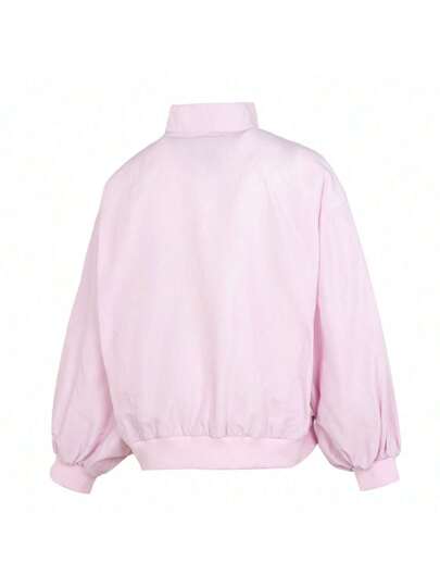 Puma جاكيت نسائية بأكمام طويلة منسوجة، كاجوال رياضي 628392-93