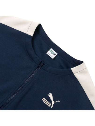 Puma جاكيت رياضية نسائية بتصميم عصري وراحة ماركة T7 MX، جاكيت رياضية كاجوال، نوصي بطلب مقاس أصغر بمقاس واحد