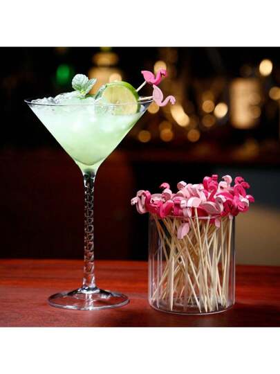 100 قطعة من عيدان الفاكهة، أعواد البامبو، أعواد الزهور، شوك الفاكهة، أعواد أسنان فنية إبداعية، أعواد بامبو للزينة، شوك فنية للكيك والبرغر، مناسبة لتزيين المشروبات والحلويات، المطبخ، هدية عيد الميلاد