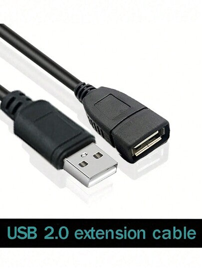 كابل تمديد Usb من النحاس بطول 1.8م، كابل بيانات ذكري إلى أنثوي A/f، كابل تمديد للموصلات