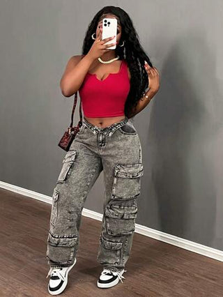 Slaydiva 2024 صيف محبوك جدائلي بلا أكمام دلفي
