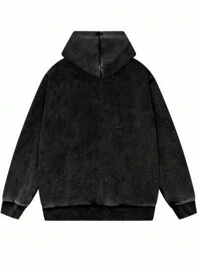 هوديي شبابي بطبعات ملونة، قميص ثقيل بغطاء للرأس مريح للرياضة والتجوال، بأكمام طويلة