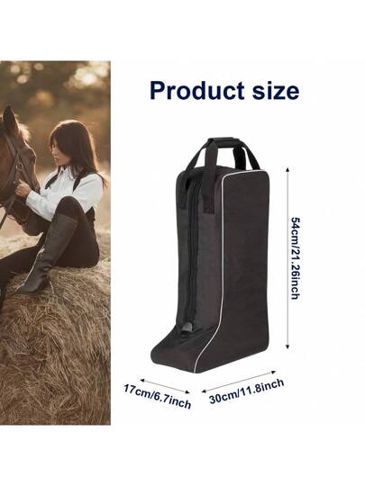 1 قطعة حقيبة لحمل بوت ركوب الخيل