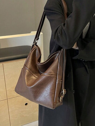 حقيبة كتف متعددة الوظائف للنساء، جلد ناعم جديد، حقيبة ظهر/حقيبة كتف/حقيبة يد كبيرة السعة للتنقل اليومي عالية الجودة، متعددة الجيوب، محفظة نقدية، حقيبة هوبو جديدة