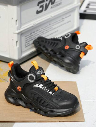 أحذية عمل أمان ذات أصابع فولاذية موضة جديدة، مقاومة للسحق والثقب، أحذية أمان واقية متينة لجميع الفصول