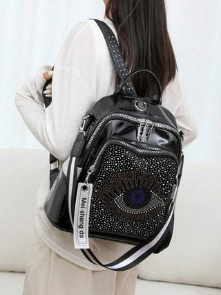 حقيبة ظهر كبيرة السعة بأشرطة قابلة للتعديل قطعة واحدة. حقيبة عبر الجسم ذات شخصية. حقائب كتف مطبوعة بالماس. حقيبة كتب محمولة خفيفة الوزن مع مقبض. حقيبة مدرسية مرحة. حقيبة كلية عادية. حقيبة نساء بلون أحادي. حقيبة مدرسية. التنقل. للخروج. اليومي. العطلات. للخ