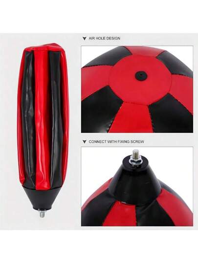 مجموعة واحدة من كرة الملاكمة القائمة مع 2 قفاز ملاكمة و 1 مضخة هواء ، لعبة لتخفيف الضغط المكتبي ، هدف ملاكمة تفاعلي للكبار ، معدات رياضية للياقة البدنية