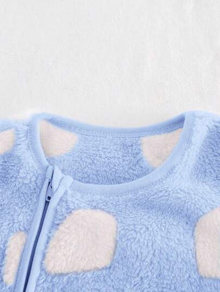 Cozy Pixies بزة سرحان مبططة بالقلوب مبطنة حرارياً لرضيعة الفتاة