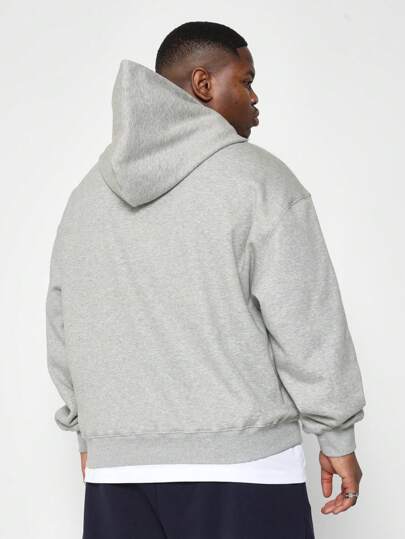 SUMWON هودي أساسي قطعة علوية ثقيلة الوزن ، خليط قطن ، ملابس رياضية كاجوال ، ملابس أنيقة مريحة للارتداء في فصلي الشتاء والخريف ، موديل البسة رياضية مريحة