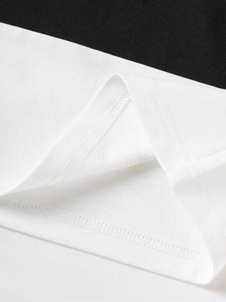 Manfinity Homme قميص بولو رجالي سترايب قصير الأكمام فضفاض كاجوال بأزرار، هدية للصديق، مناسب لكل المواسم، للعمل، هدية للصديق