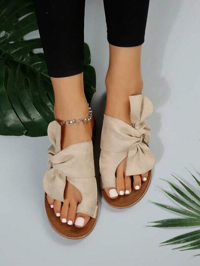 صندل رياضي نسائي شبشب شاطئ مسطح