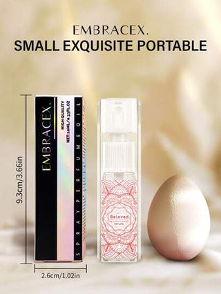 EMBRACEX. زوج ب 10مل عطر الحب معطر أريج زيوت طبيعية بخاخ منثر روائح عطور نساء عطر بخاخ جسم رائحة أصلية للجسم البخاخ رائحة البخاخ طويلة الأمد بخاخ زيت أساسي لرائحة الشعر والأريج العطري للسيارة