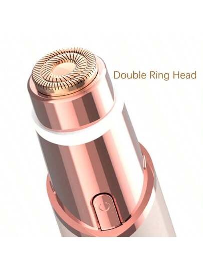 Conduroma جهاز إزالة الشعر الكهربائي للنساء, شفرة وجه خفيفة وخالية من الألم قابلة لإعادة الشحن لذقن الشعر الفوقي, الشفاه العلوية, الزغب مع إضاءة