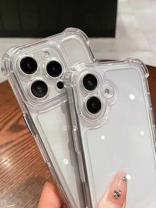 غلاف خلفي مصنوع من مادة TPU مقاوم للصدمات بملمس جيلي بسماكة 2.0مم شفاف متوافق مع هواتف سامسونج غالكسي A02/A03/A03CORE/A04/A04E/A05/A05S/A12/A13 4G/A13 5G/A14/A15/A22 4G/A23/A23 5G/A24 4G/A25/A32 4G/A32 5G/A33 5G/A34/A35/A52/A53 5G/A54 5G/A55/A55 5G/A73 5G