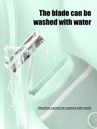جهاز إزالة الشعر الكهربائي للنساء، ماكينة قص الشعر متعددة الاستخدامات تعمل بالبطارية، ذات 3 رؤوس شفرة، حلاقة بدون ألم، قابل للفصل والغسيل، سهل الاستخدام، محمول صغير، مناسب لتحت الإبط والجسم والساقين ومنطقة البكيني وشعر الجسم بالكامل