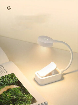 1 قطعة ضوء كتاب LED محمول صغير، ضوء للعين في الليل، للطلاب، إنارة محمولة بمشبك للمنضدة، إشارة مرجعية ضوء قراءة ليلي، إضاءة كتاب للقراءة، 3 ألوان و10 درجات سطوع قابلة للتعديل، دائم، يعمل ببطارية، مصباح كتاب صغير، مثالي للمحبين للقراءة، الأطفال، القراءة في