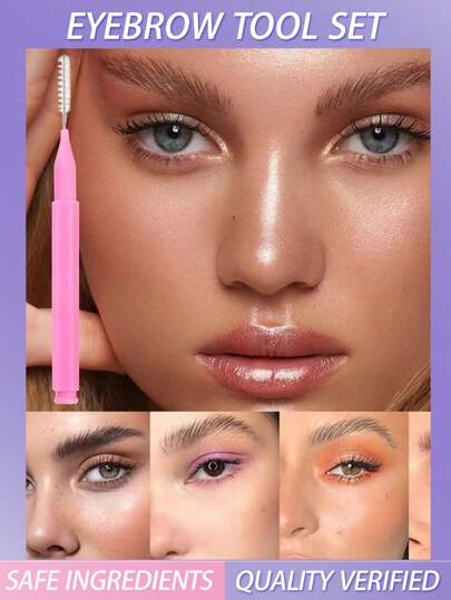 150/50/30/10 قطعة، فرشاة حواجب صغيرة يدوية ، فرشاة حواجب دائمة ، فرشاة قابلة للتصرف مرنة ، أداة تشكيل الحواجب