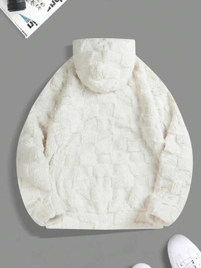 معطف برقبة من نسيج جاكارد مطرز بالحرف للرجال، بسترة بأكمام طويلة مناسبة للخريف والشتاء