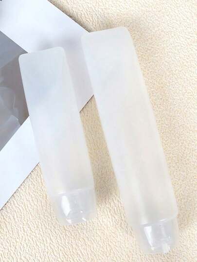 مجموعة زجاجات سفر محمولة من السيليكون غير قابلة للتسرب بسعة 30مل/50مل، أوعية قابلة لإعادة الملء للضغط للعناية الشخصية مثل الشامبو والكريم، مجموعة أوعية للسفر، مجموعة أوعية سفر مع حقيبة تخزين محمولة