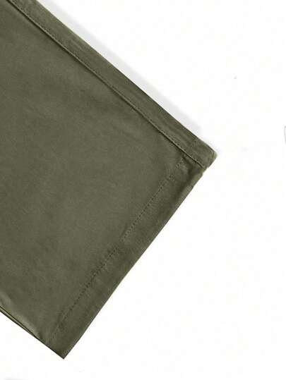 1 قطعة بنطلون كاركو من تصميم محايد لفتي مناسب للتمارين الخارجية متعدد الجيوب، مناسب للربيع والخريف