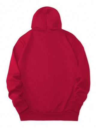 3 طقم هوديز للرجال، كاجوال رياضي بأزرار سحب وجيب كنغر، بأكمام طويلة، لون بوردو + أزرق داكن + رمادي فاتح