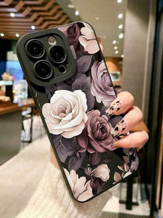 غطاء واقي من مادة TPU لشعور برائحة الزهور متوافق مع هواتف /11, 16PROMAX, 16PRO, 16, 15PROMAX, 14PROMAX/Galaxy, SAM/Honor X6A, X7B, X8B