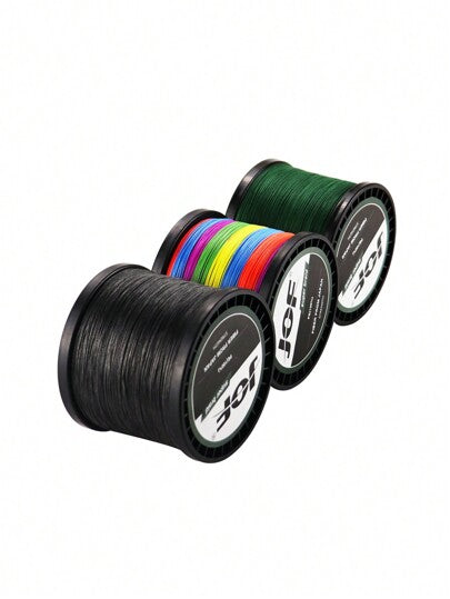 خط صيد ب- 8 ضفائر، 300م/500م/1000م من البولي إيثيلين مقاوم للاحتكاك و متين للصيد البحري، صيد القوارب، وصيد الأرصفة، قوة سحب فائقة القوة