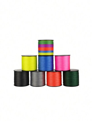 خط صيد ب- 8 ضفائر، 300م/500م/1000م من البولي إيثيلين مقاوم للاحتكاك و متين للصيد البحري، صيد القوارب، وصيد الأرصفة، قوة سحب فائقة القوة