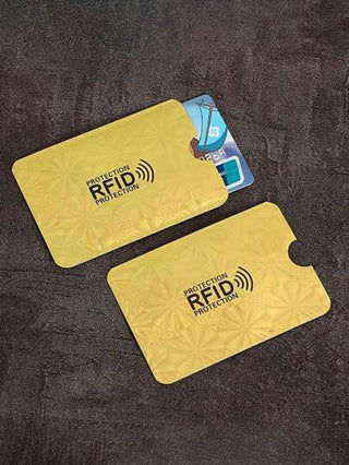 10 قطع حافظة بطاقة RFID من الألومنيوم مضادة للسرقة لحفظ البطاقات البنكية للرجال والنساء، مجموعة أكمام بطاقة الائتمان، واقي بطاقة الهوية RFID، الضروريات للسفر، أكمام حجب RFID للسفر والرحلات والأعمال والمنزل والتخييم والخارج والصيف وعودة إلى المدرسة