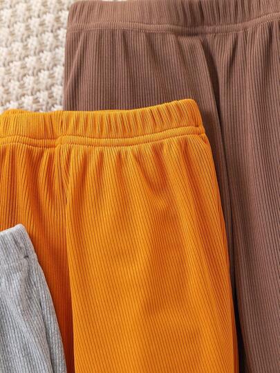 4 قطع/طقم ملابس كاجوال متعددة الألوان للأطفال الرضع الولدان، مناسبة للخريف/الشتاء