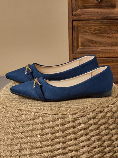 نساء موضة متعددة الاستخدامات كاجوال برقبة ضيقة ذات قاعدة ناعمة، أحذية بلا كعب لوريس زرقاء ذات ارتداء بسهولة مناسبة لجميع الفصول الأنيقة، أحذية سفر وتنقل منخفضة الزخرفة للنساء