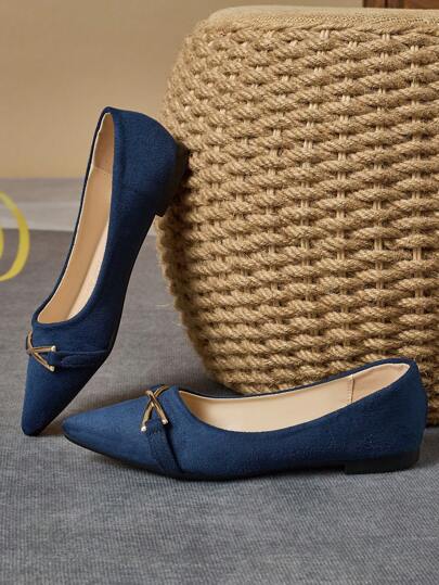 نساء موضة متعددة الاستخدامات كاجوال برقبة ضيقة ذات قاعدة ناعمة، أحذية بلا كعب لوريس زرقاء ذات ارتداء بسهولة مناسبة لجميع الفصول الأنيقة، أحذية سفر وتنقل منخفضة الزخرفة للنساء