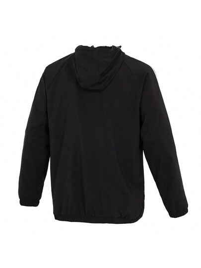 Adidas TIRO24 WB سترة منسوجة بغطاء للرأس للرجال سترة رياضية مريحة للجري والتدريب IM8806